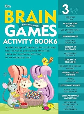 Brain Games for Kids : Brain Games Activity Book 6 : Level 2 